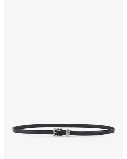 Enfants Riches Deprimes White Leather Belt for men