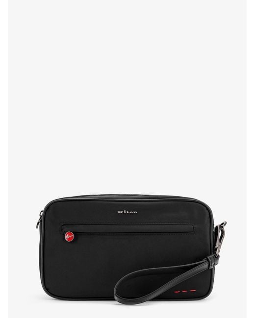 Pochette di Kiton in Black da Uomo