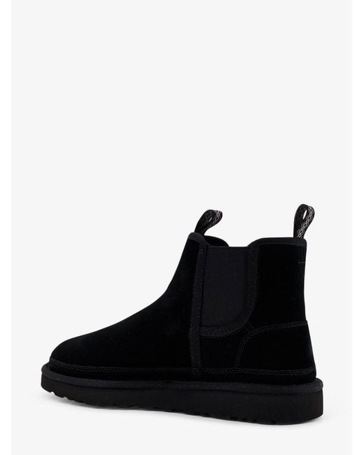 Ugg Black Neumel Chelsea Suede Boots for men