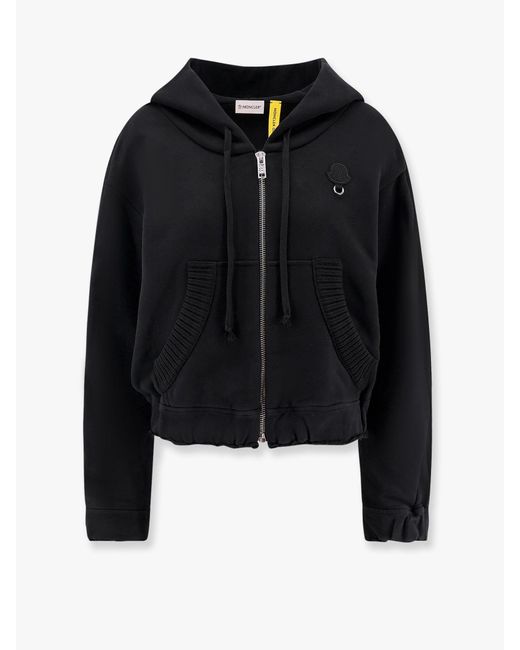 Felpa 6 Moncler Willow Smith di Moncler Genius in Black