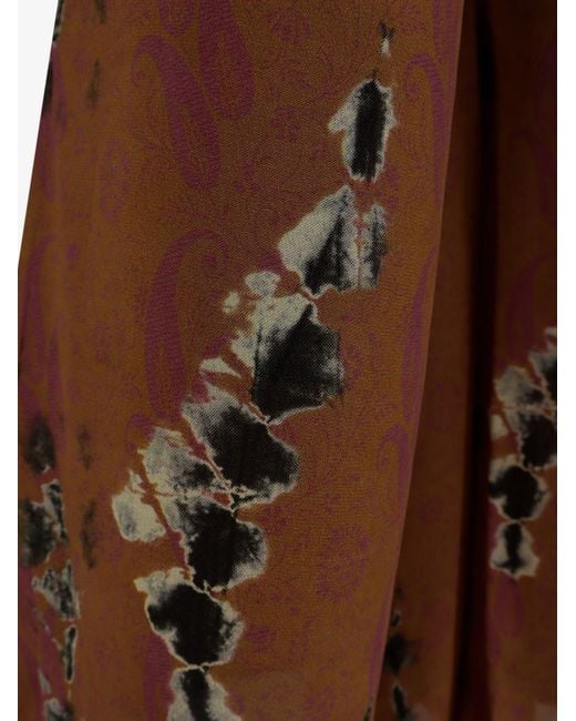 Mes Demoiselles Brown Nolan Silk Trousers