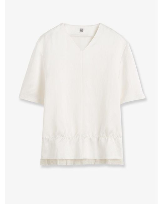 Top Pullover di Totême in White
