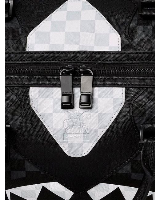 Sprayground Black Duffle Bag for men