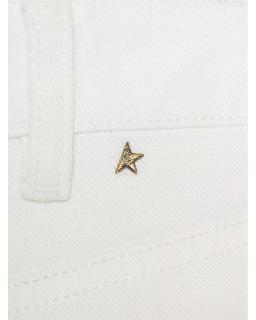 Golden Goose Deluxe Brand White Denim Trousers