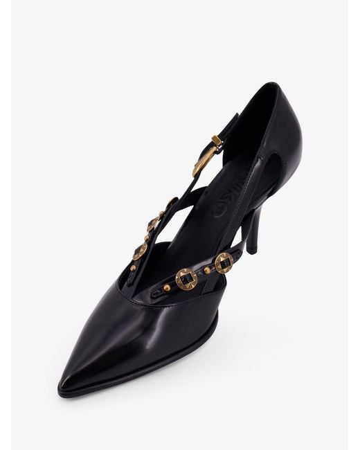 Pinko Black Lady Leather Pumps