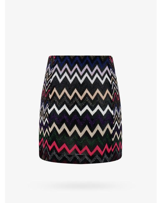 Missoni Black Closure With Zip Unlined Skirts