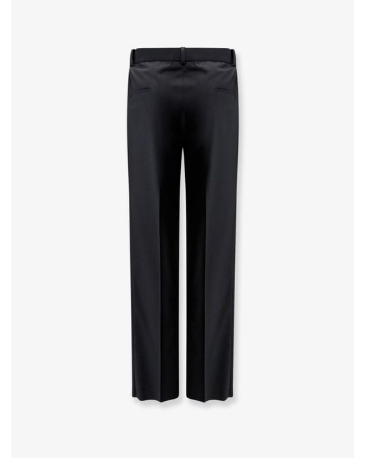 Hevò Blue Torrecanne Viscose Blend Trousers for men