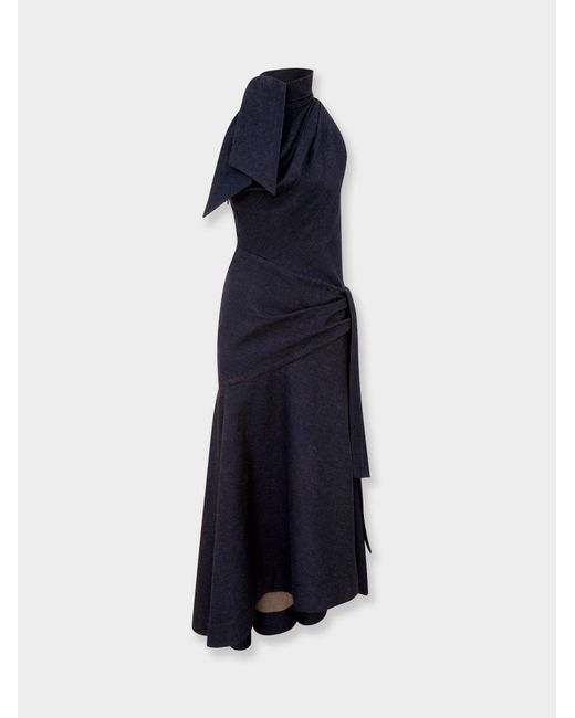 Zimmermann Blue Valiant Long Denim Dress