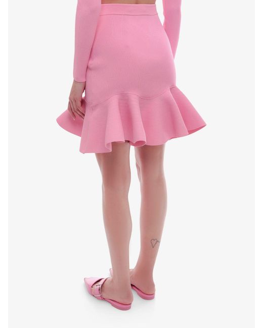 Alexander McQueen Pink Skirts