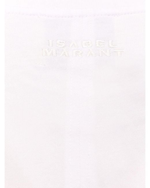 Isabel Marant White T-Shirts And Polos Cotone