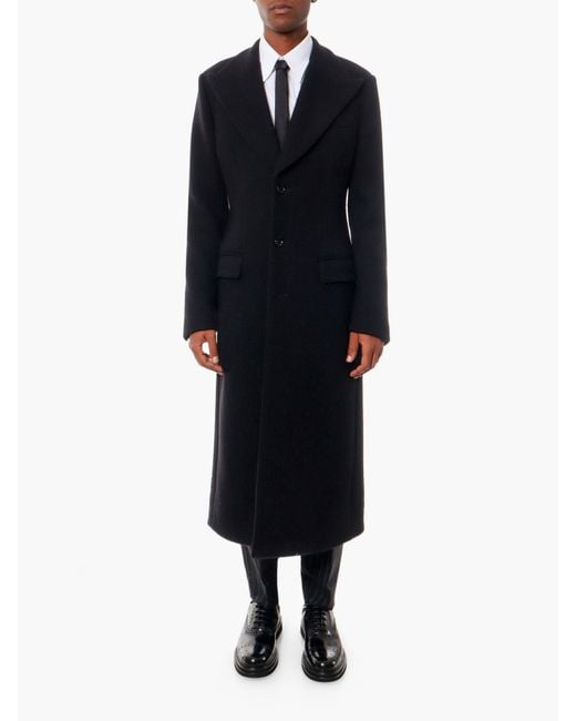 Dolce & Gabbana Black Coat for men