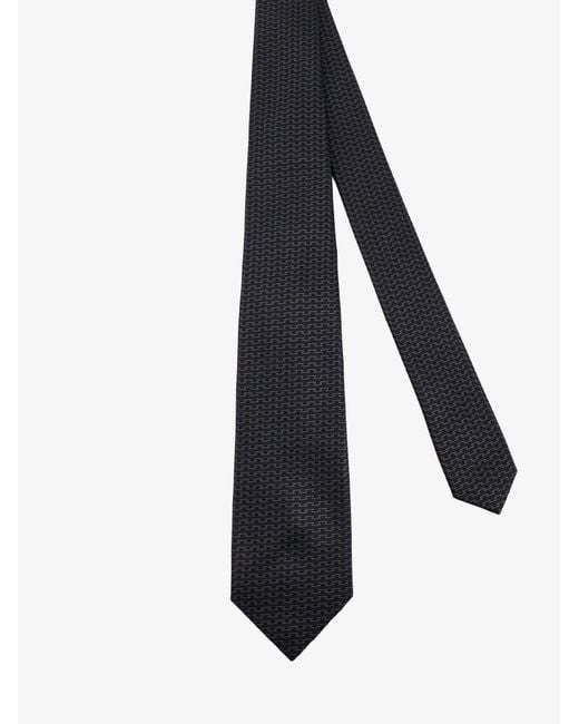 Kiton Black Ties Seta for men