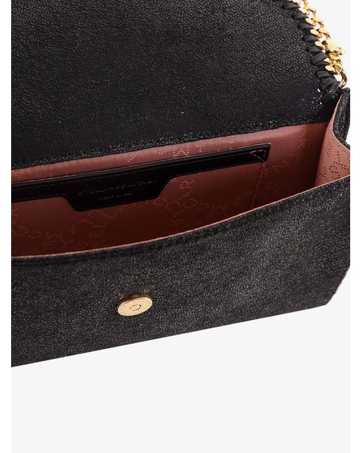 Stella McCartney Gray Falabella Shaggy Deer Shoulder Bag