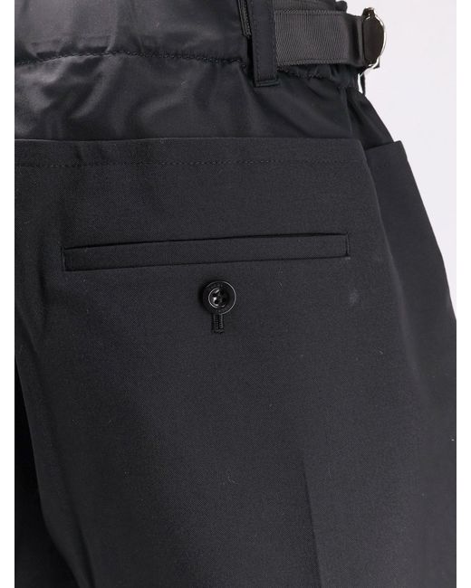 Sacai Black Shorts