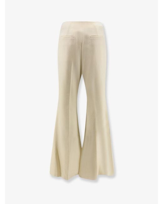 R2W Natural Vonnie Wool Trousers