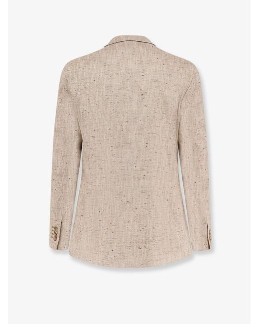 Tagliatore Natural Cotton, Silk And Hemp Blazer for men
