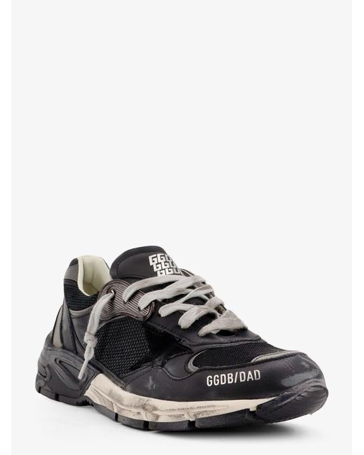 Golden Goose Deluxe Brand Black Running Dad New Mesh And Leather Sneakers for men