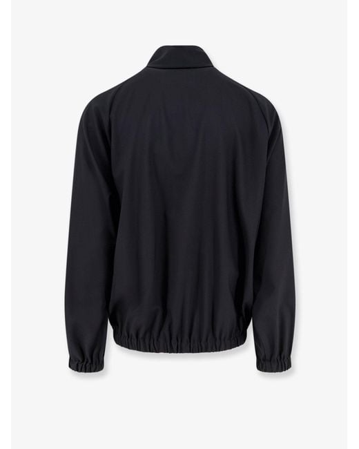 Seven Gauge Blue Virgin Wool Jacket for men