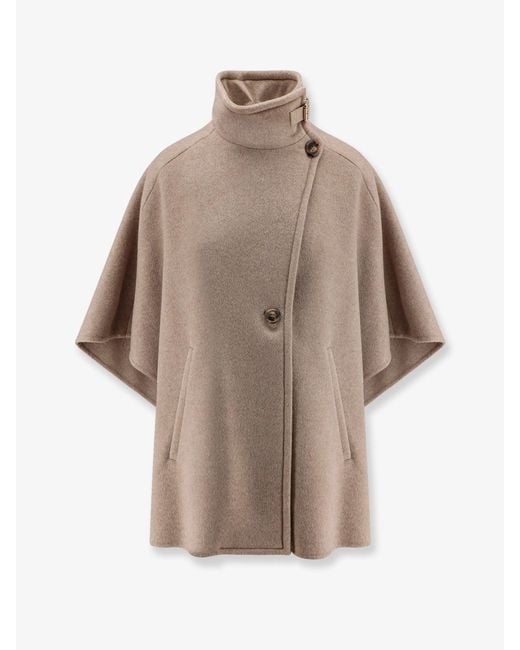 Mantella Derrik di Max Mara in Natural