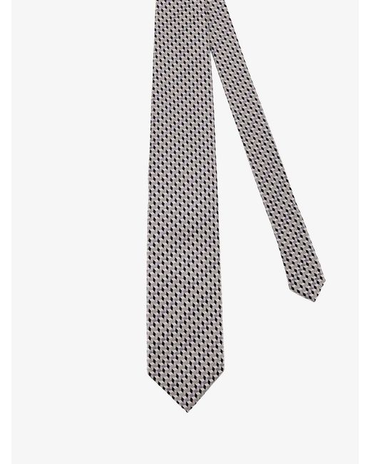 Tom Ford Gray Ties Seta for men