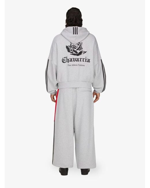 ADIDAS X WILLY CHAVARRIA Gray Cotton Blend Trousers for men
