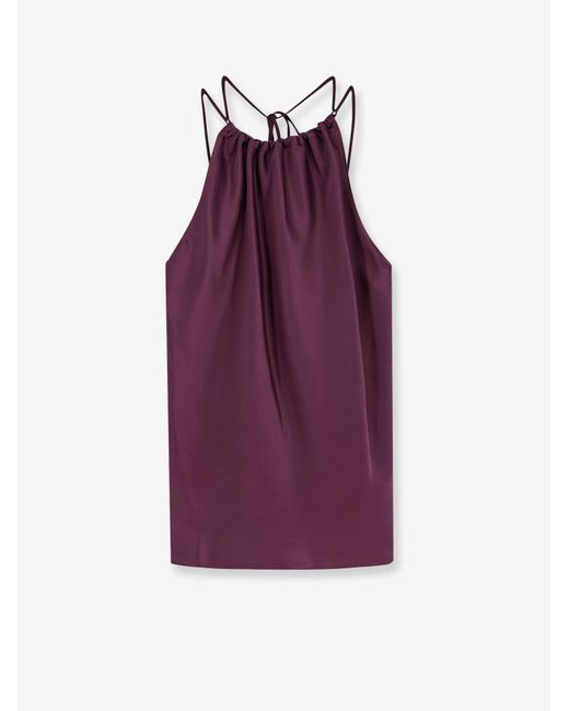 Pinko Purple T-Shirts And Polos Acetato Poliestere