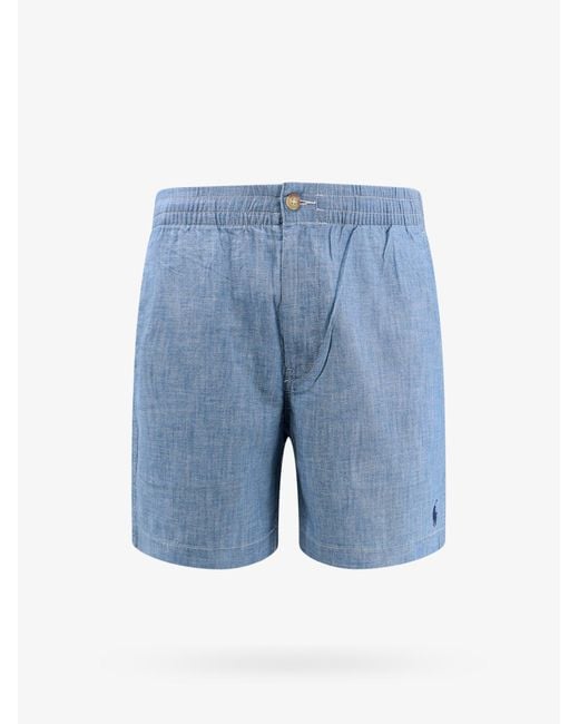 Polo Ralph Lauren Blue Bermuda Shorts for men