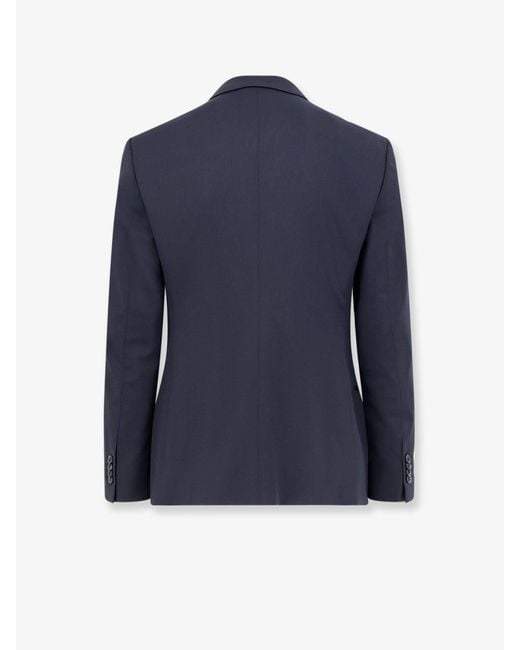 Giorgio Armani Blue Virgin Wool Suit for men