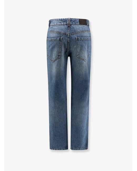 Brunello Cucinelli Blue Jeans Retro Vintage