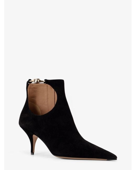 Ferragamo Black Bermuda With Logo