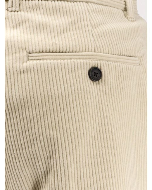 DUNST Natural Corduroy Trousers for men