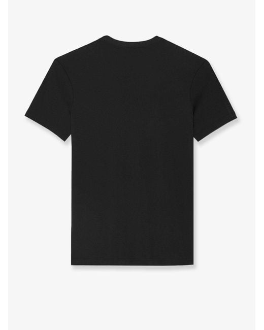 Tom Ford Black Cotton T-Shirt for men