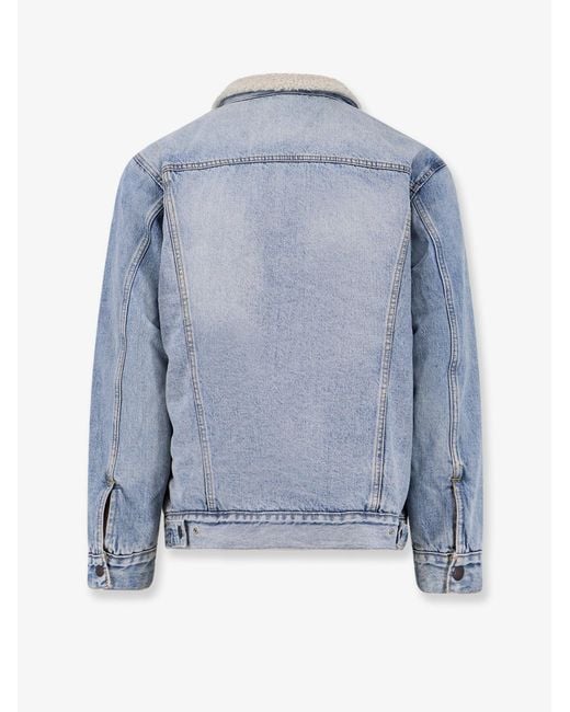 Levi's Blue Denim Jacket With Repreve Lining for men