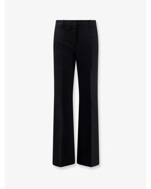 Joseph Black Tafira Viscose And Cotton Trousers