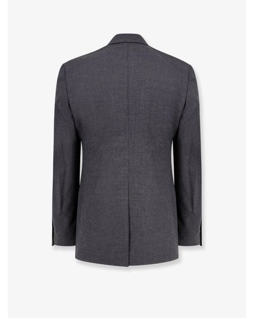 TONYWACK Blue Wool Blazer for men