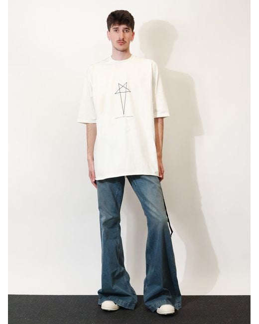 Rick Owens Blue Denim Jeans for men