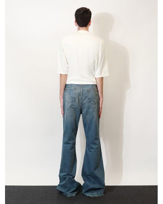 Rick Owens Blue Denim Jeans for men