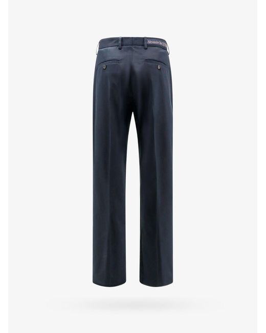 McQueen Blue Trouser for men