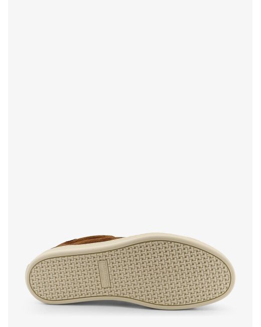 Tom Ford Brown Warwick Suede Sneakers for men