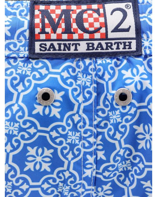 BOXER MARE di Mc2 Saint Barth in Blue da Uomo