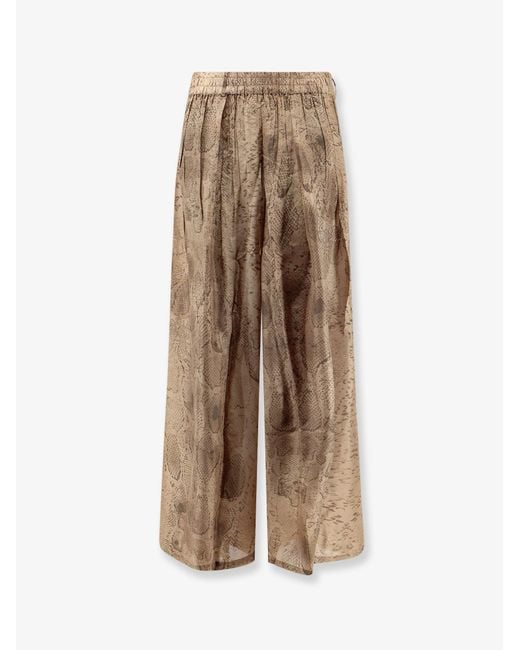 Mes Demoiselles Natural Silk Trousers