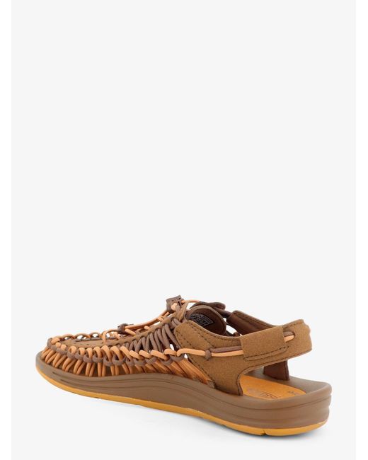 Keen Brown Uneek M Woven Fabric Sandals for men