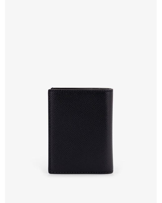 Tom Ford Black Leather Cardholder With Logo for men