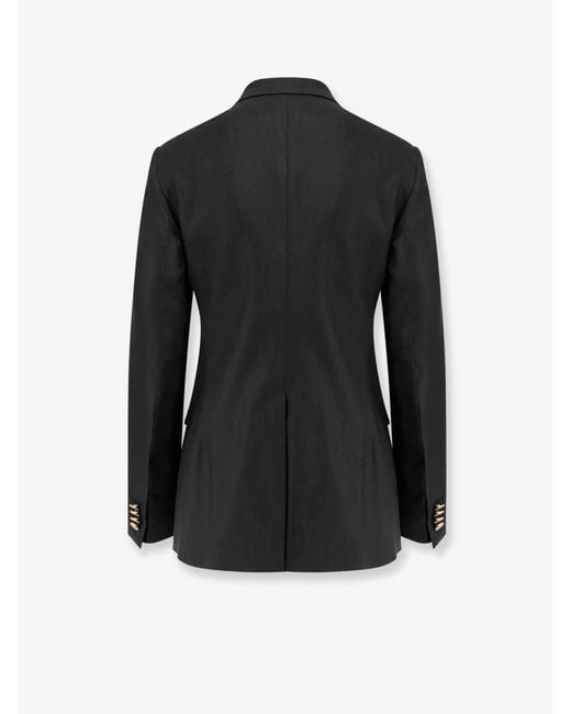 Tagliatore Black Parigi Linen And Viscose Suit