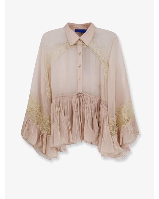 Mes Demoiselles Natural Deccala Viscose Shirt