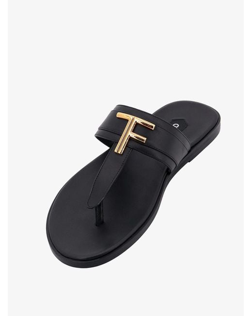 Tom Ford Black Sandals for men