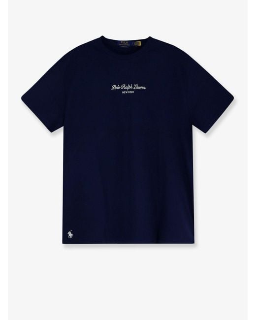 Polo Ralph Lauren Blue Classic Fit Cotton T-Shirt for men