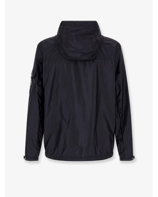Moncler Blue Mornay Windbreaker Jacket for men