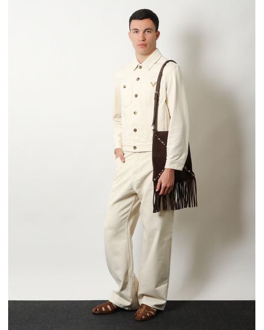 Valentino Natural Denim Jacket for men