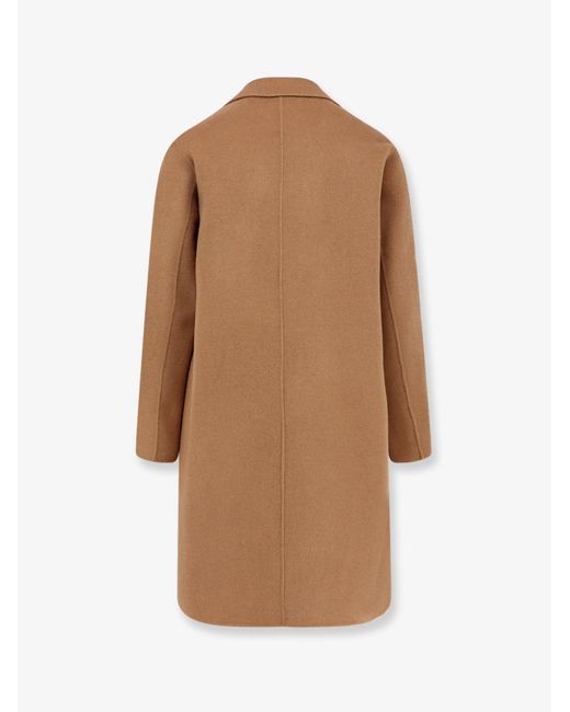 Amaranto Natural Outdoor Wool Coat for men